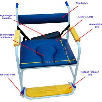 Chaise garde robe extra large