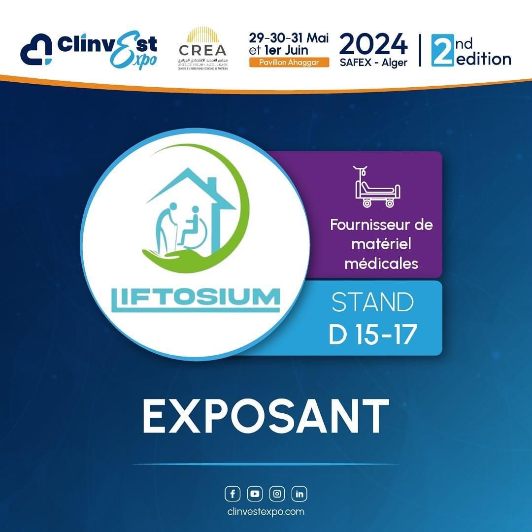 Liftosium au Salon International de la Santé et du Tourisme Médical – Clinvest 