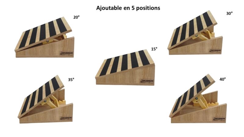 Plateau d'étirement 110Kg poids max – Image 2