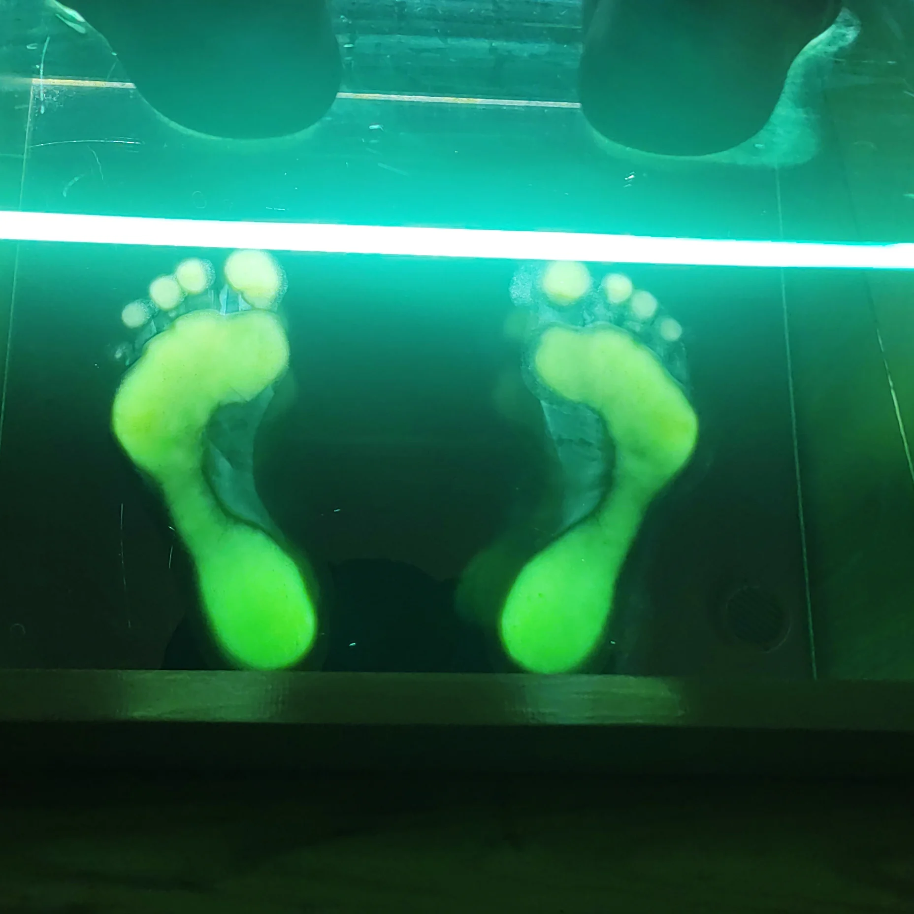 PODOSCOPE Foot Scanner en Mélaminé | Bois rouge – Image 2