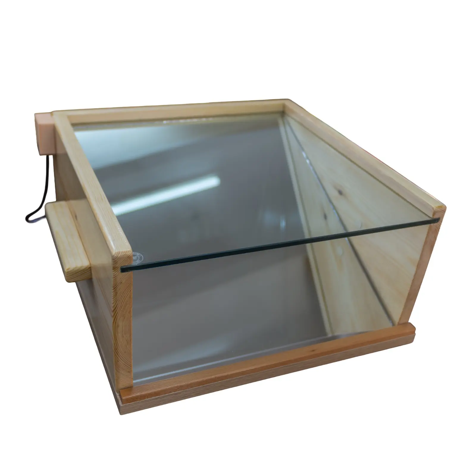 PODOSCOPE Foot Scanner en Mélaminé | Bois rouge